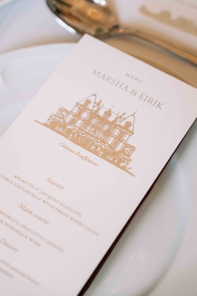 chateau de Bouffemont Paris wedding venue