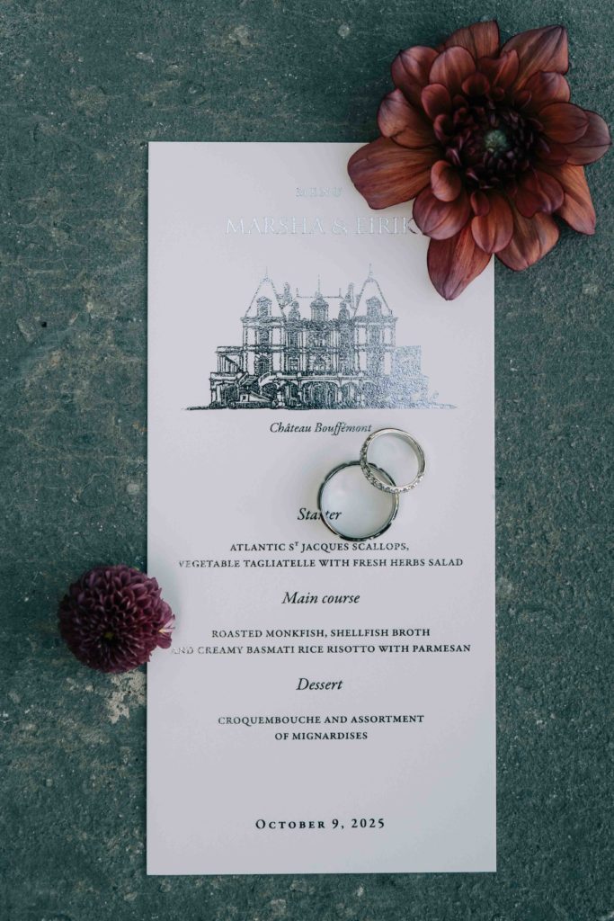 chateau de Bouffemont Paris wedding venue