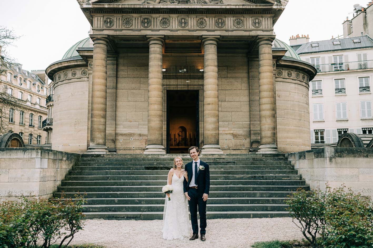 Chapelle expiatoire mariage photographe
