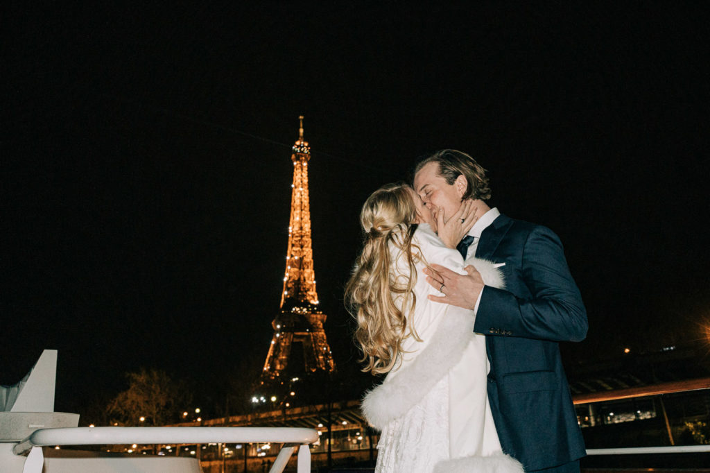 mariage sur une péniche