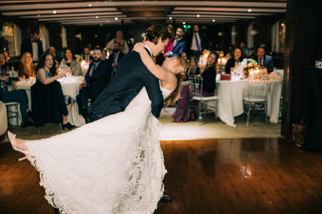 mariage sur une péniche