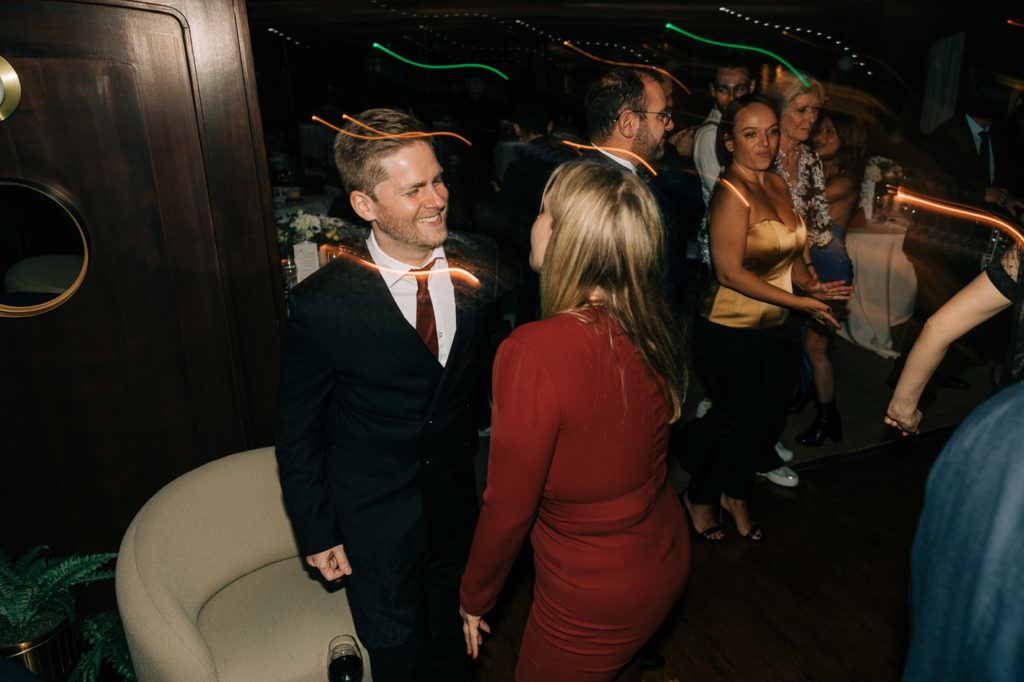 mariage sur une péniche