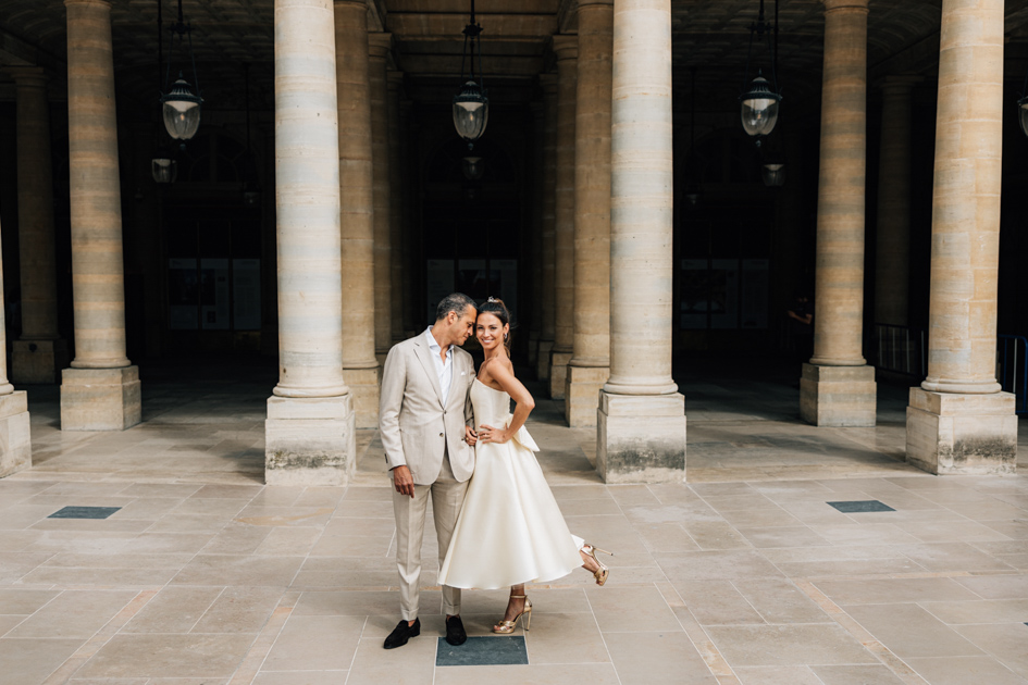 elopement in Paris by the French photographer Pierre atelier