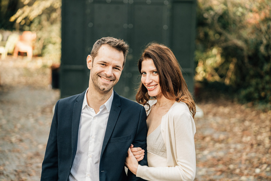 Séance photo de couple au Parc des Buttes-Chaumont