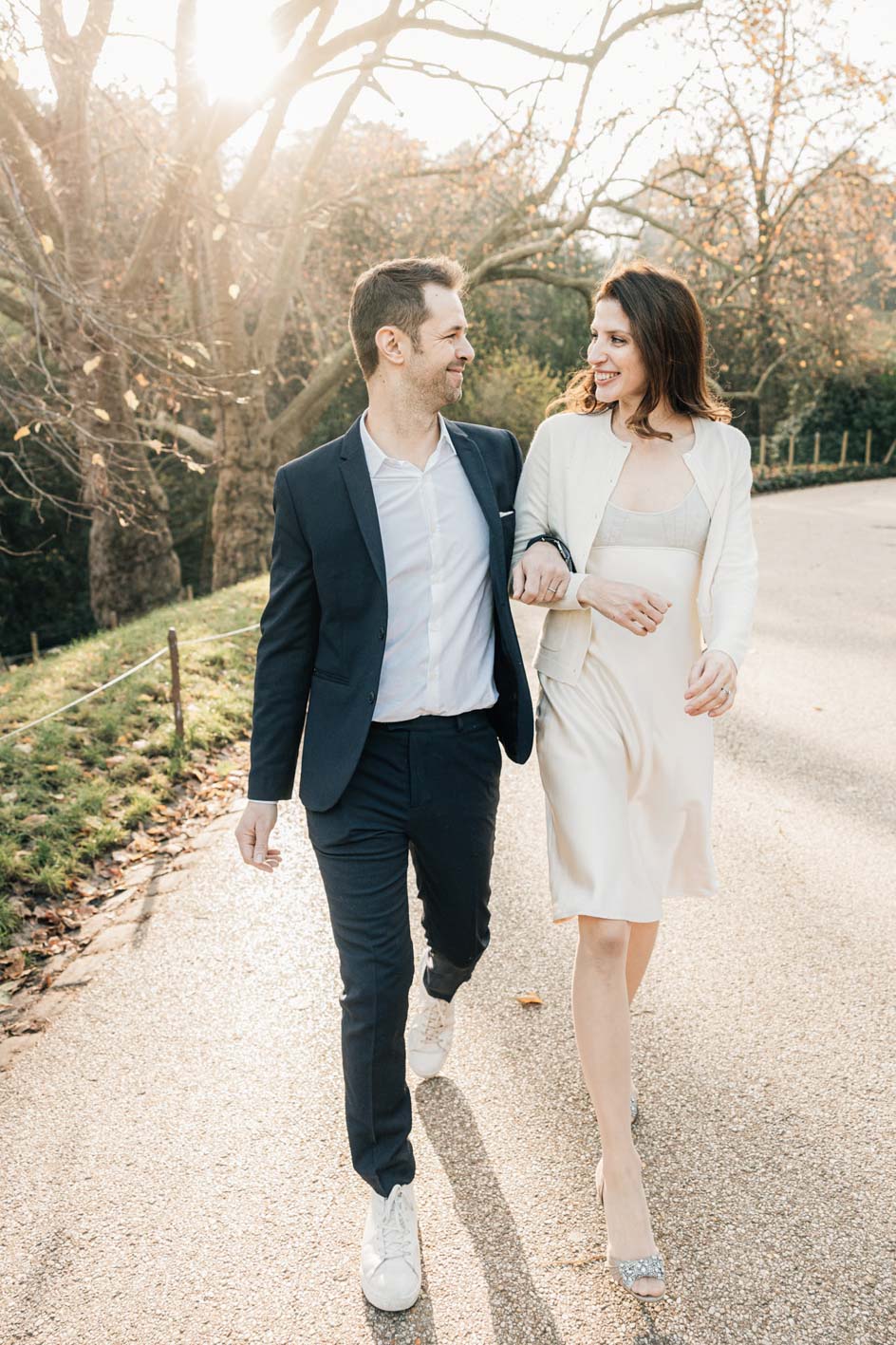 un mariage aux buttes Chaumont par le photographe Pierre Atelier