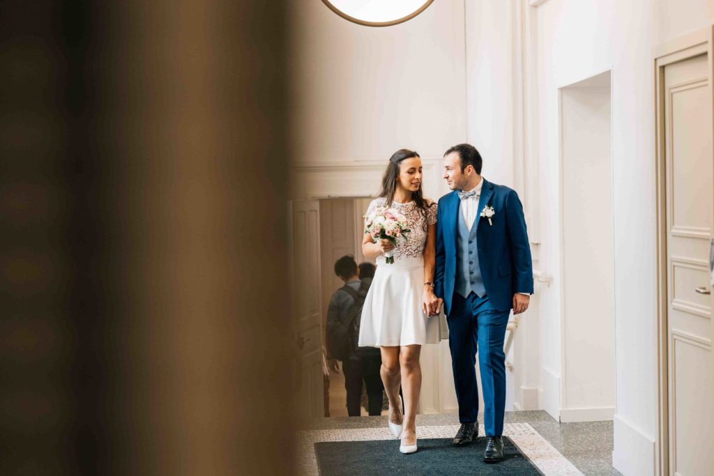 cérémonie de mariage a la mairie du 12 arrondissement de Paris par le photographe