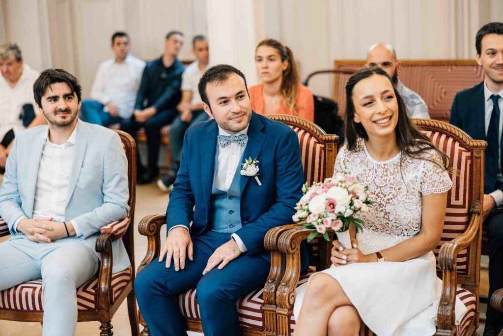cérémonie de mariage a la mairie du 12 arrondissement de Paris par le photographe