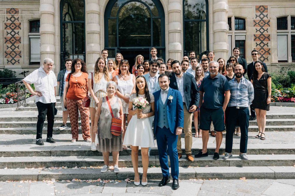 mariage a la mairie du 12 arrondissement de Paris par le photographe Pierre Atelier