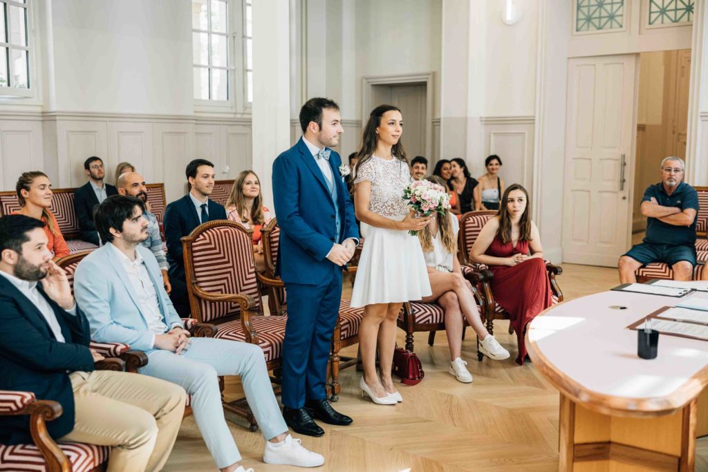 cérémonie de mariage a la mairie du 12 arrondissement de Paris par le photographe