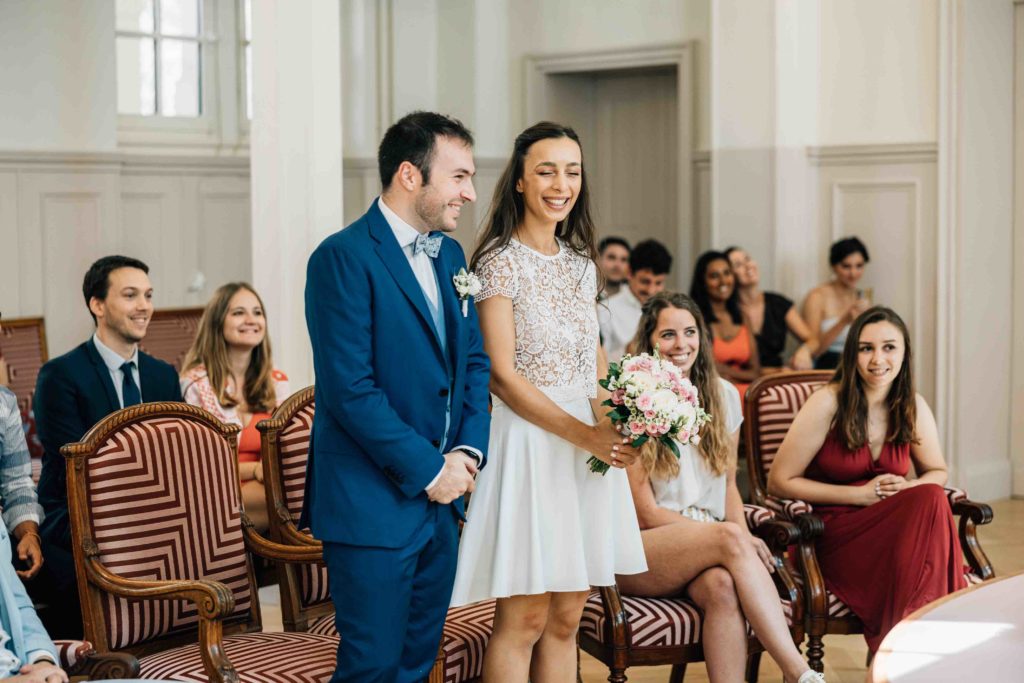 cérémonie de mariage a la mairie du 12 arrondissement de Paris par le photographe