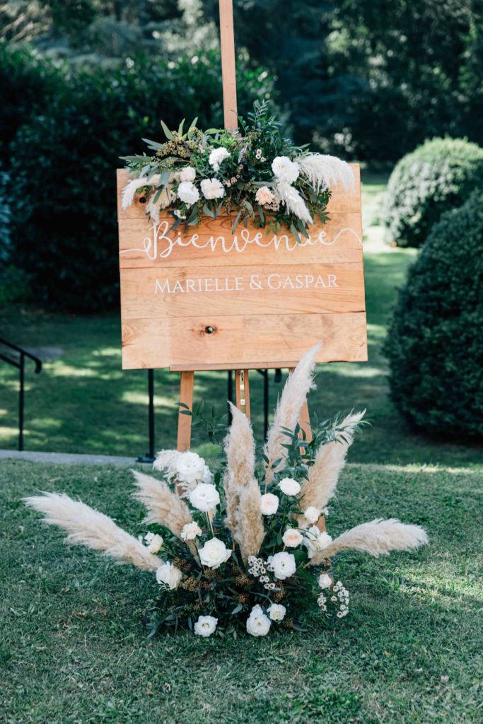chateau de Méridon, un tres beau mariage