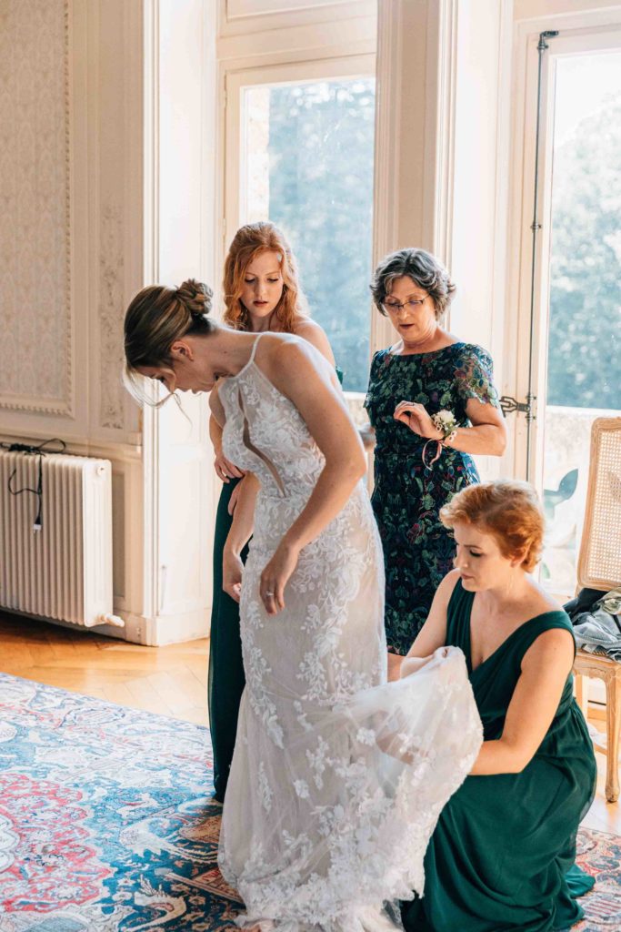 chateau de meridon, une cérémonie laïque en plein air