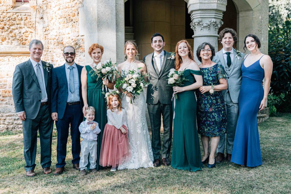 chateau de meridon, une cérémonie laïque en plein air