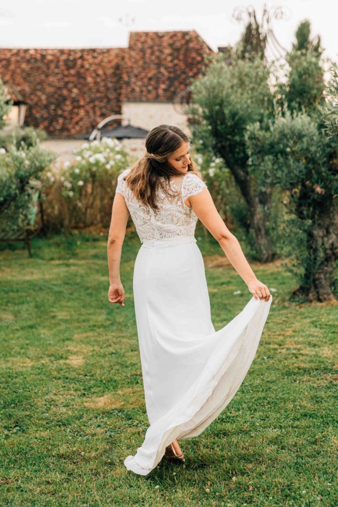 les bonnes joies, un mariage au style brocante industriel