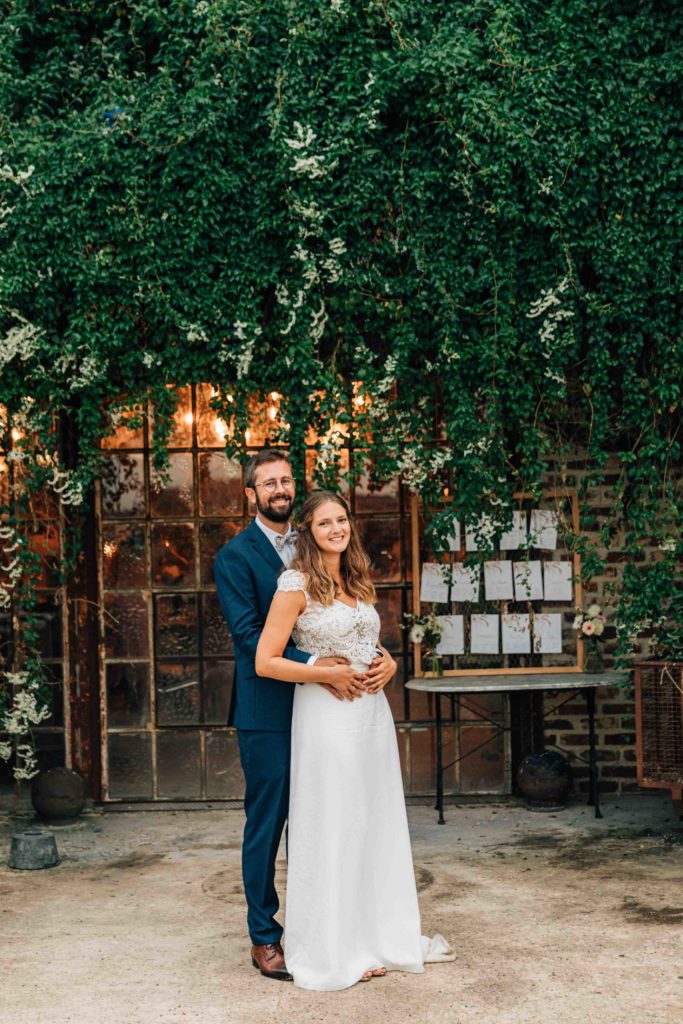 les bonnes joies, un mariage au style brocante industriel