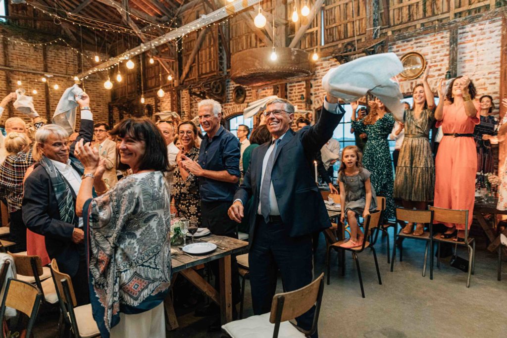 les bonnes joies, un mariage au style brocante industriel