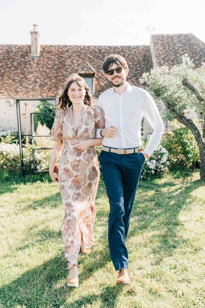 les bonnes joies vexin, photographe mariage vexin, cérémonie laïque plein air