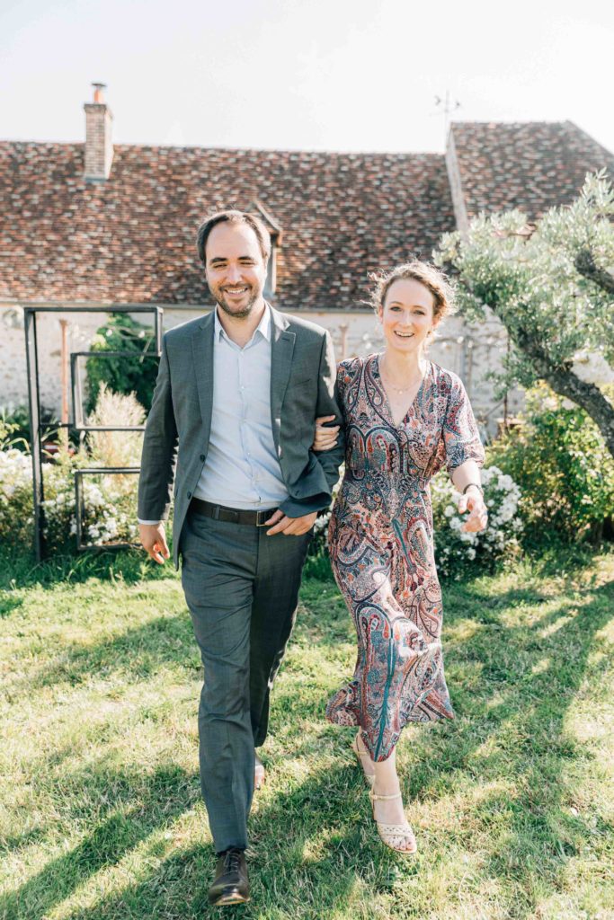 les bonnes joies vexin, photographe mariage vexin, cérémonie laïque plein air