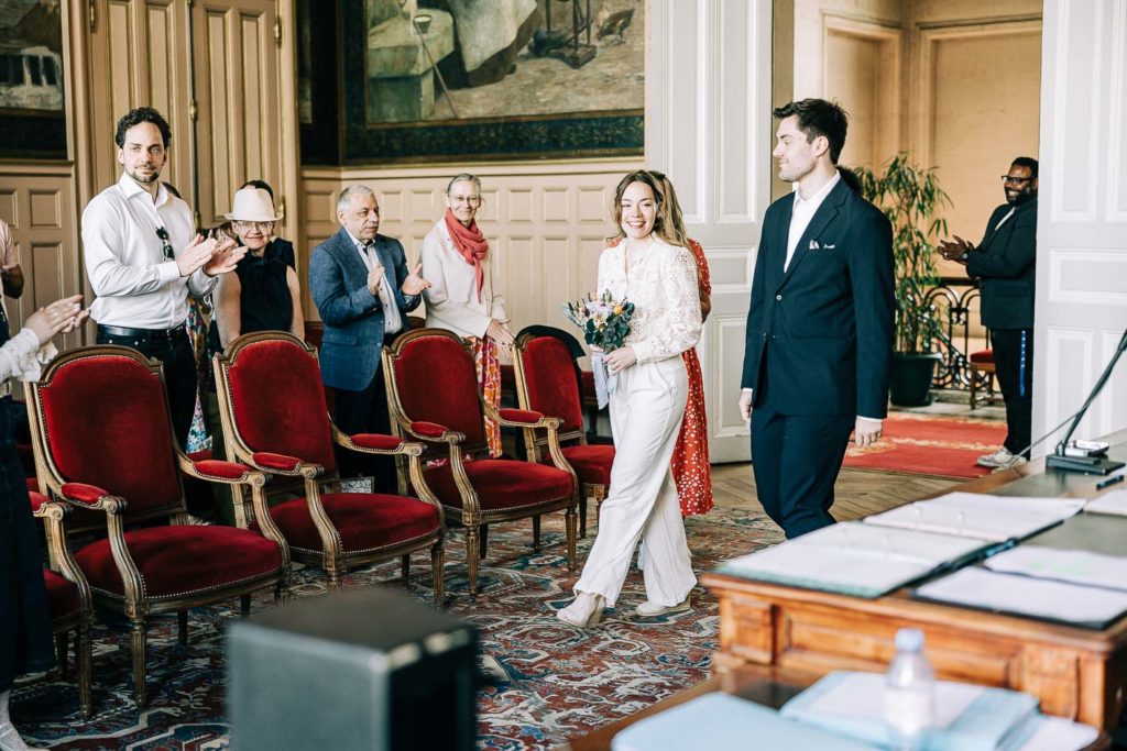 Photographe mariage mairie du 15ème Paris