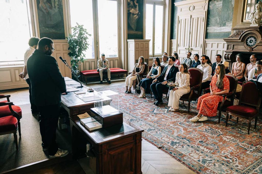 Salle des mariages de la mairie du 15ème arrondissement de Paris — Pierre Atelier photographe