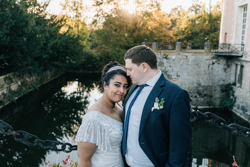 Destination wedding photographer at Château de Lésigny near Paris