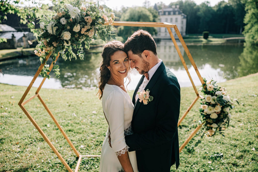 Cérémonie laïque extérieure Domaine de Verderonne château — Pierre Atelier photographe Oise
