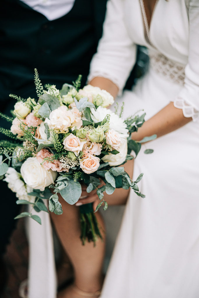 Vin d'honneur jardins fleuris Domaine de Verderonne — Pierre Atelier photographe mariage IDF