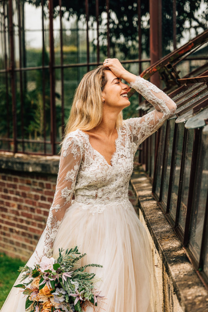 Préparatifs mariée Domaine de Verderonne chambres écuries — Pierre Atelier photographe Oise