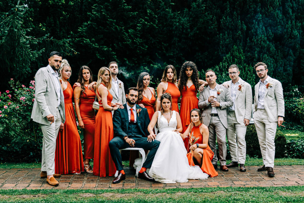 Invités cocktail mariage La Catrache Yvelines — Pierre Atelier