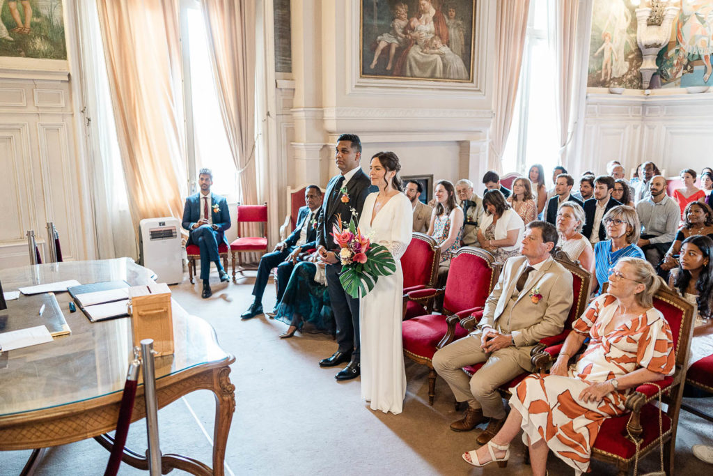Émotion cérémonie mariage civil Neuilly-sur-Seine — Pierre Atelier photographe