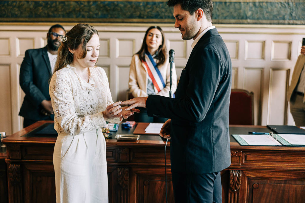 Photographe mariage mairie du 15ème Paris | Pierre Atelier