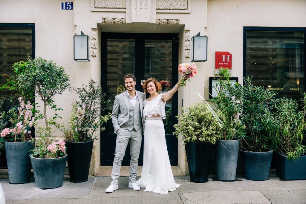Mariage à la mairie du 13ème arrondissement place d'Italie Paris - Pierre Atelier photographe
