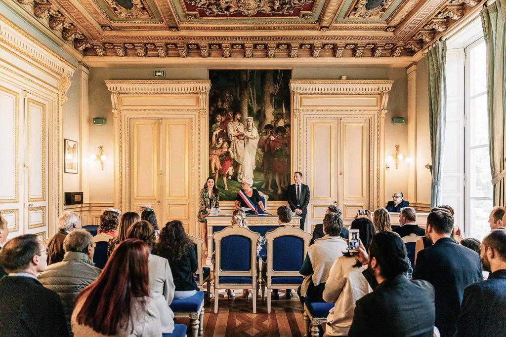 mairie du 7eme arrondissement, un mariage au printemps
