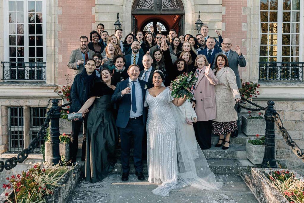 france Castle wedding venue château de Lésigny by the Photographer Pierre Atelier