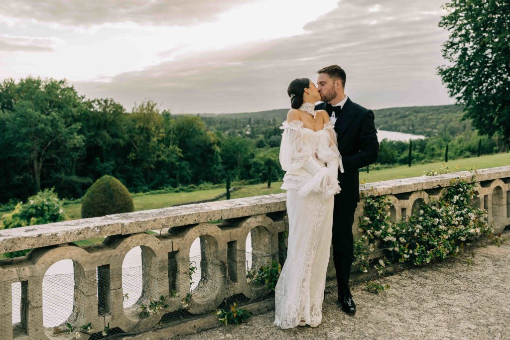 Coucher de soleil méandres Seine Château Bouret — Pierre Atelier photographe mariage