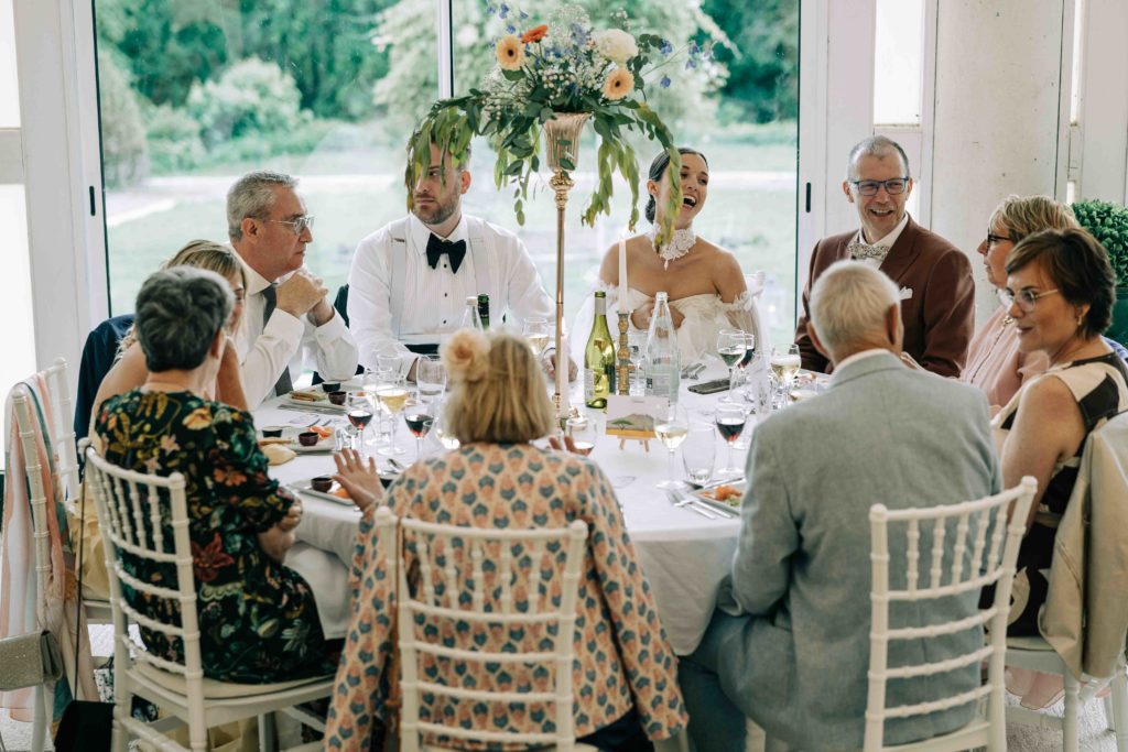 Soirée mariage intime Château Bouret terrasse Seine — Pierre Atelier photographe mariage Paris