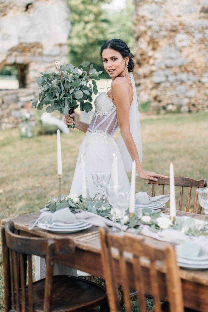 Cérémonie laïque Sainte-Chapelle Château du Vivier printemps — Pierre Atelier photographe mariage