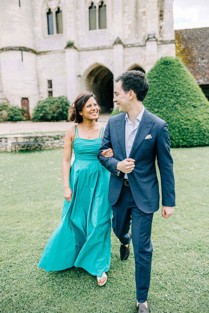 Détail robe mariée Domaine Saint-Germer Vexin Français — Pierre Atelier photographe