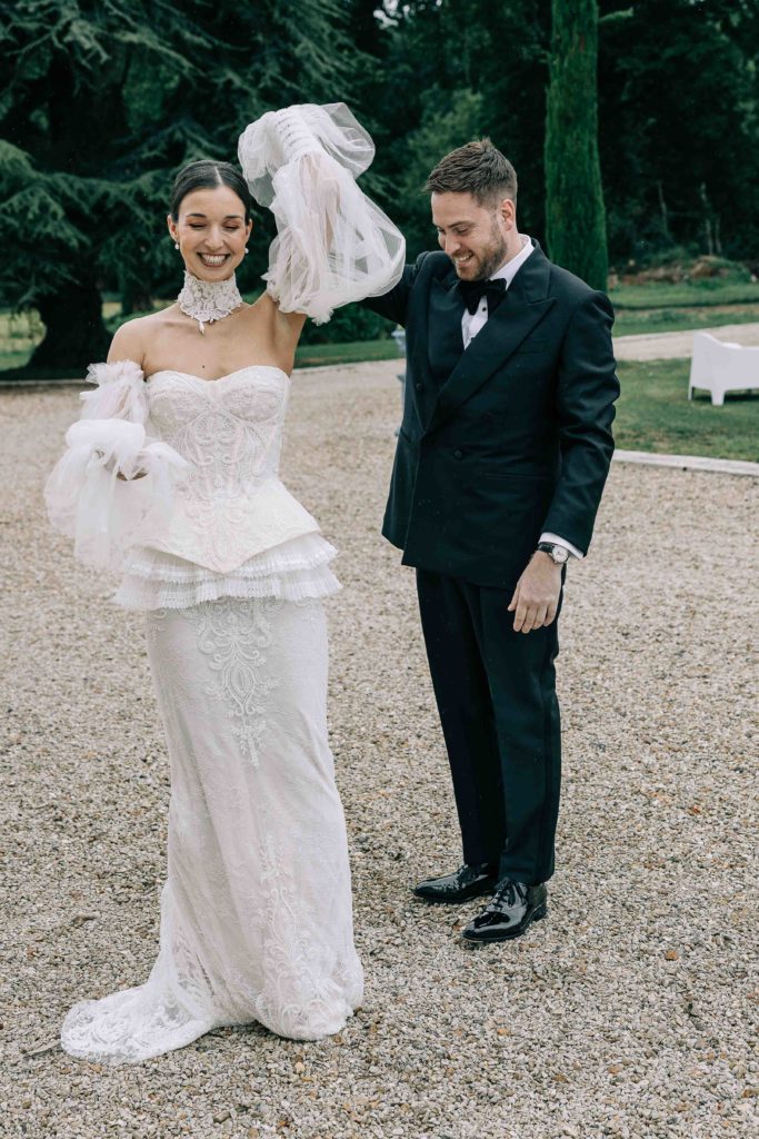 Premier regard couple first look mariage IDF — Pierre Atelier photographe mariage Paris