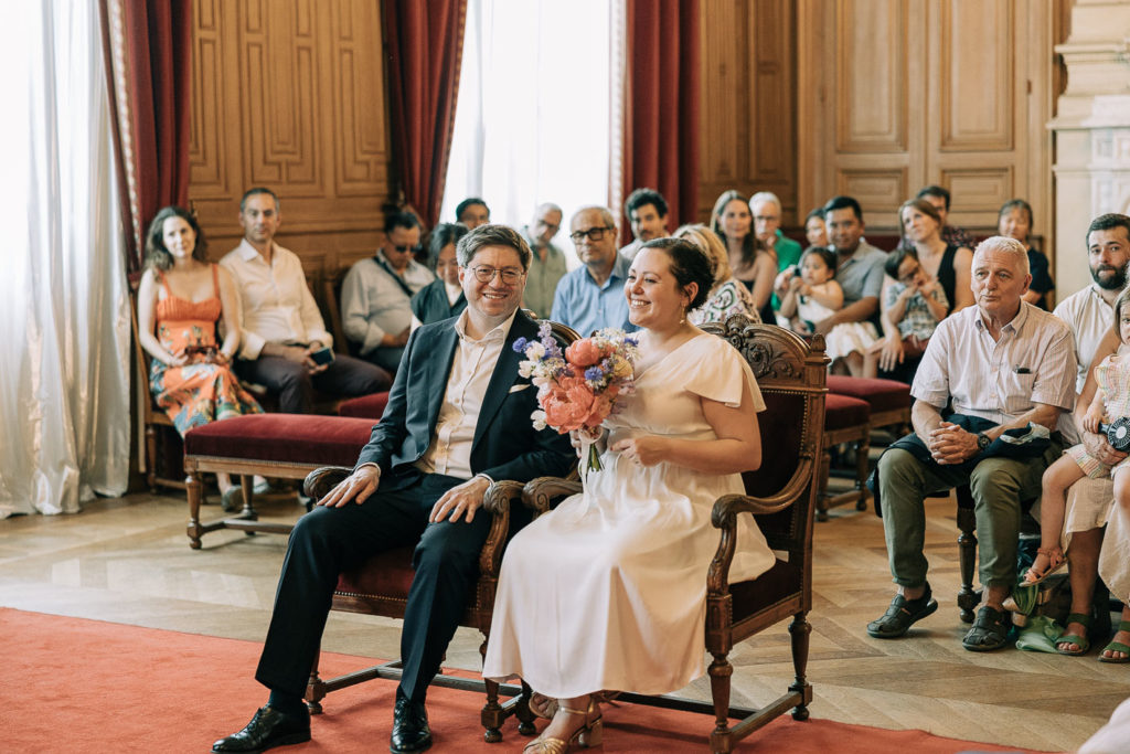cérémonie de mariage mairie 11ème Paris — Pierre Atelier photographe