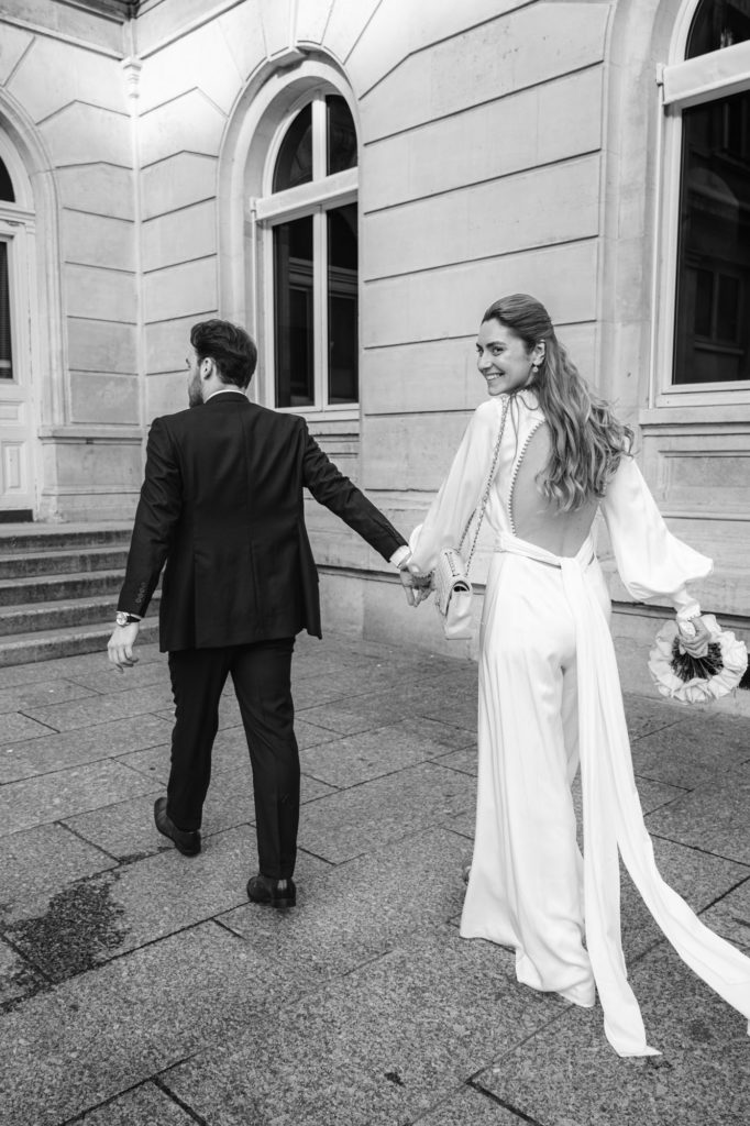 Échange des vœux mariage civil mairie 15ème arrondissement — Pierre Atelier photographe