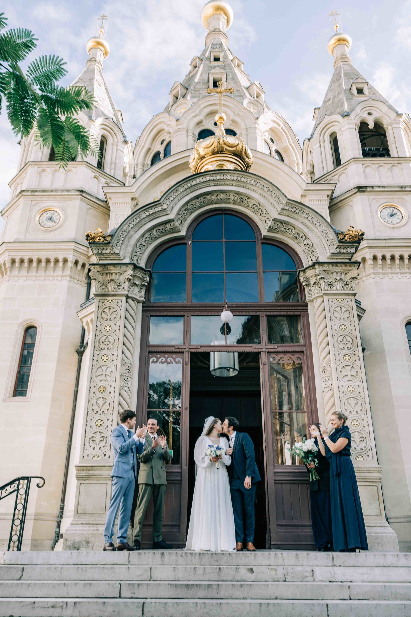 Mariage orthodoxe russe Paris cathédrale Monument Historique — Pierre Atelier photographe