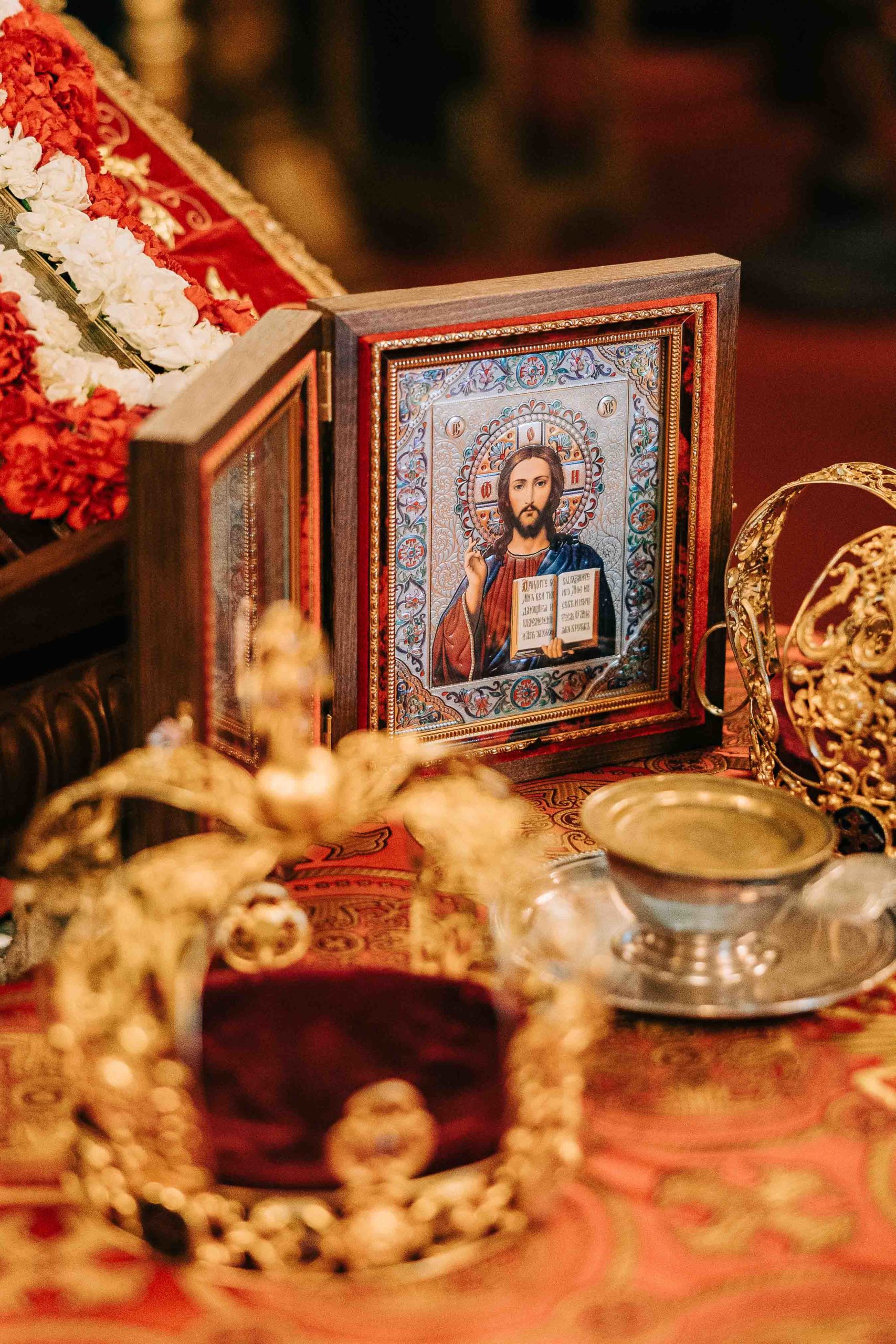 Prêtre orthodoxe cérémonie mariage cathédrale Paris — Pierre Atelier photographe