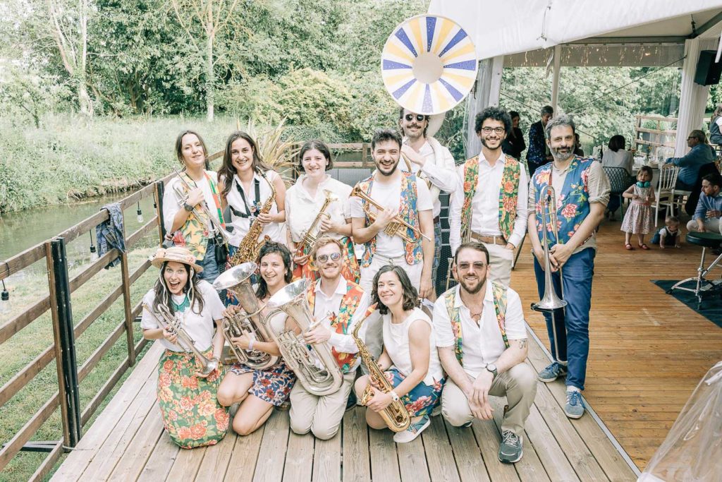 la fanfare Moulin de Fourcon Essonne — Pierre Atelier photographe mariage Paris