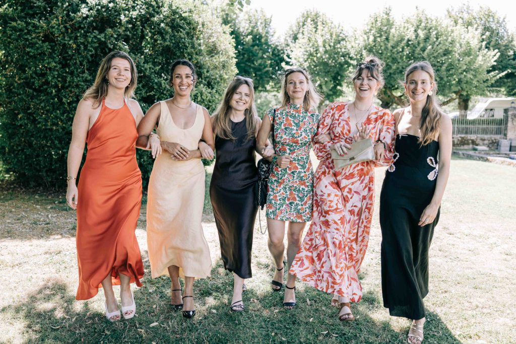 Grand groupe invités mariage automne Moulin de Launoy Seine-et-Marne — Pierre Atelier photographe mariage