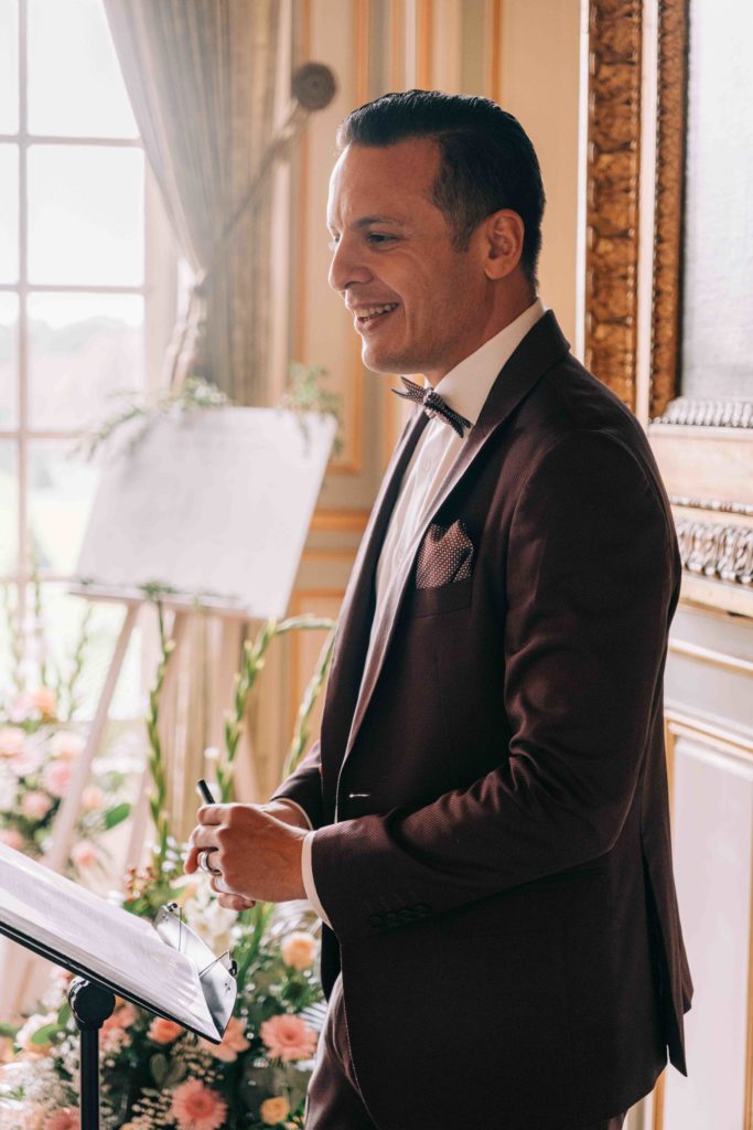 Alliance cérémonie laïque Château de Champlâtreux 95 — Pierre Atelier photographe