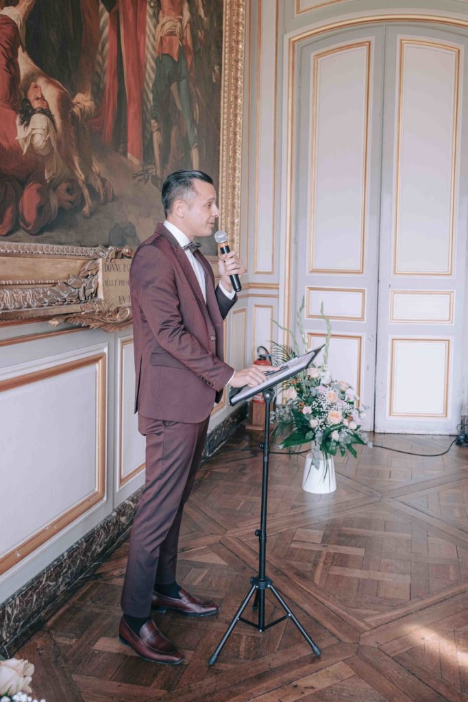 Pont douves Château de Champlâtreux mariage Val-d'Oise — Pierre Atelier photographe mariage