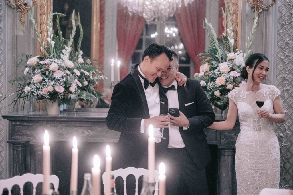 Première danse mariage Château de Champlâtreux salons — Pierre Atelier photographe mariage