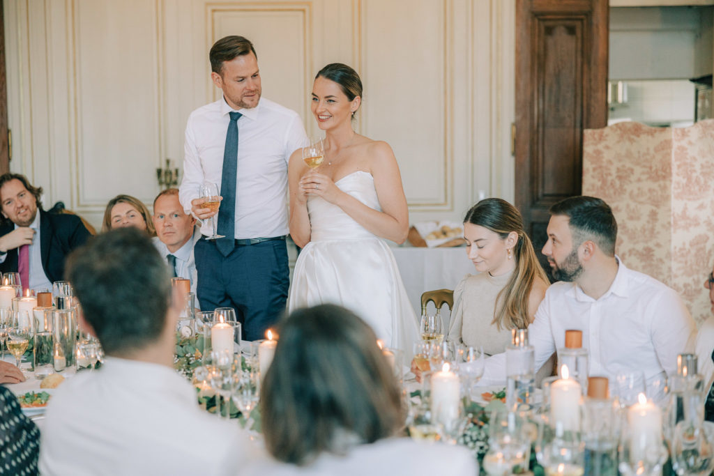 Ambiance nocturne Château d'Ermenonville mariage intime — Pierre Atelier photographe mariage Paris