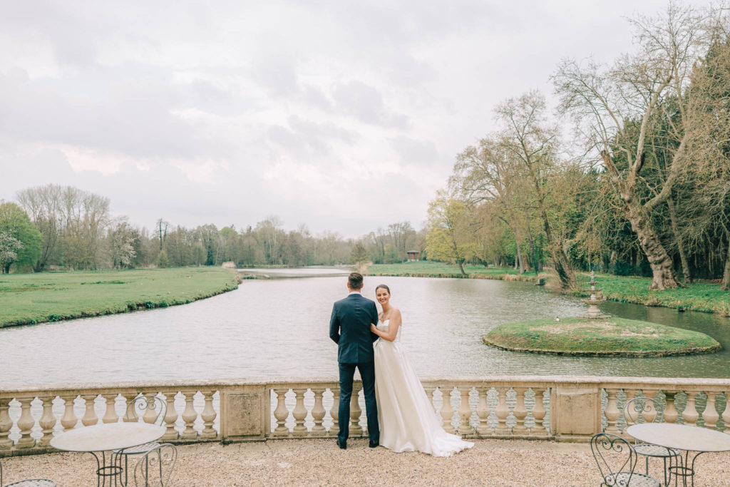 Salons Château d'Ermenonville dîner mariage intime — Pierre Atelier photographe mariage